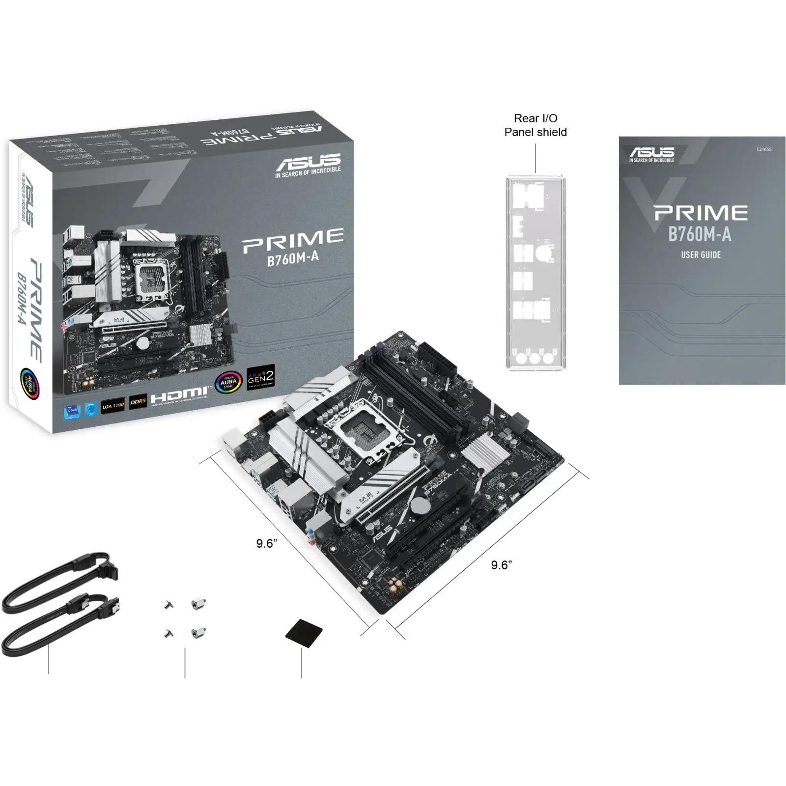Материнська плата Asus Prime B760M-A-CSM s-1700 UA