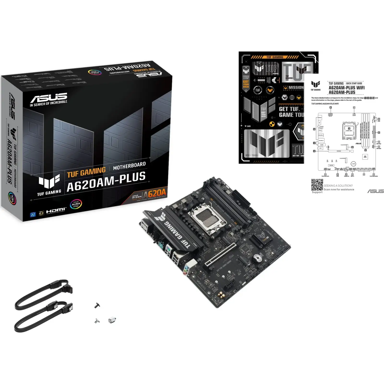 Материнская плата Asus TUF Gaming A620AM-Plus s-AM5 UA