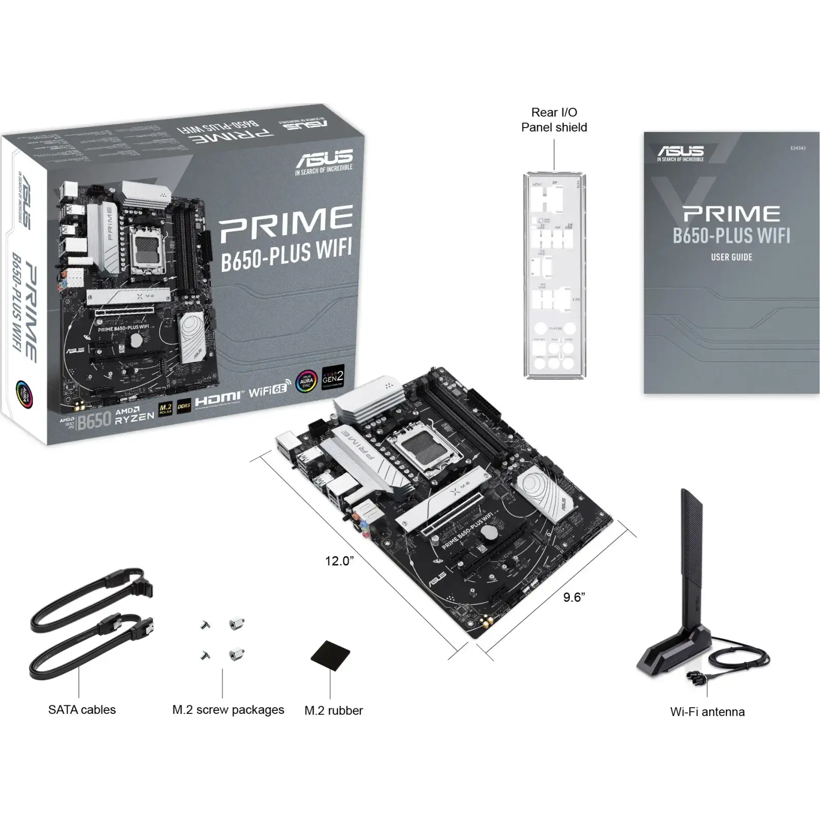 Материнская плата Asus Prime B650-Plus WiFi s-AM5 UA