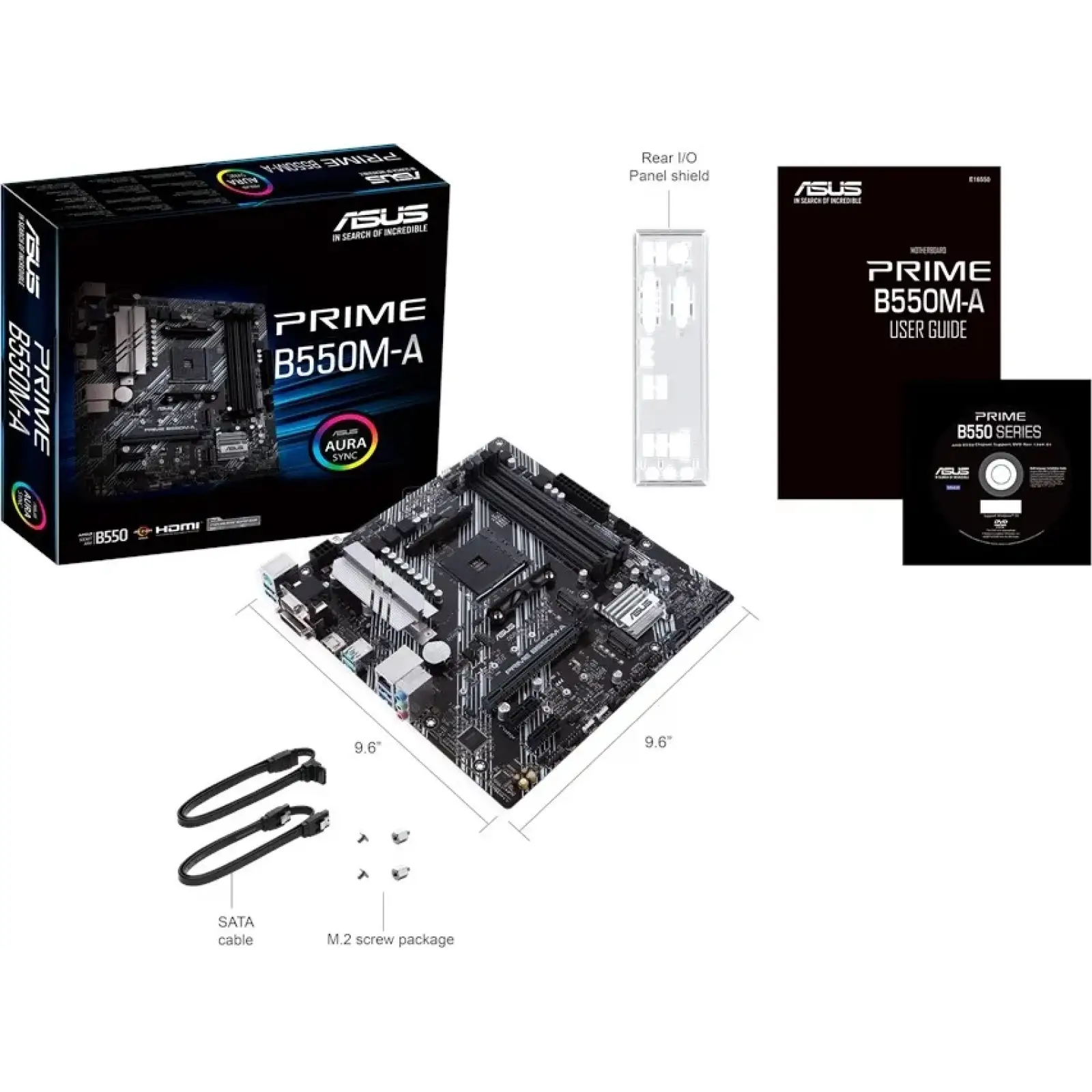 Материнская плата Asus PRIME B550M-A s-AM4 UA