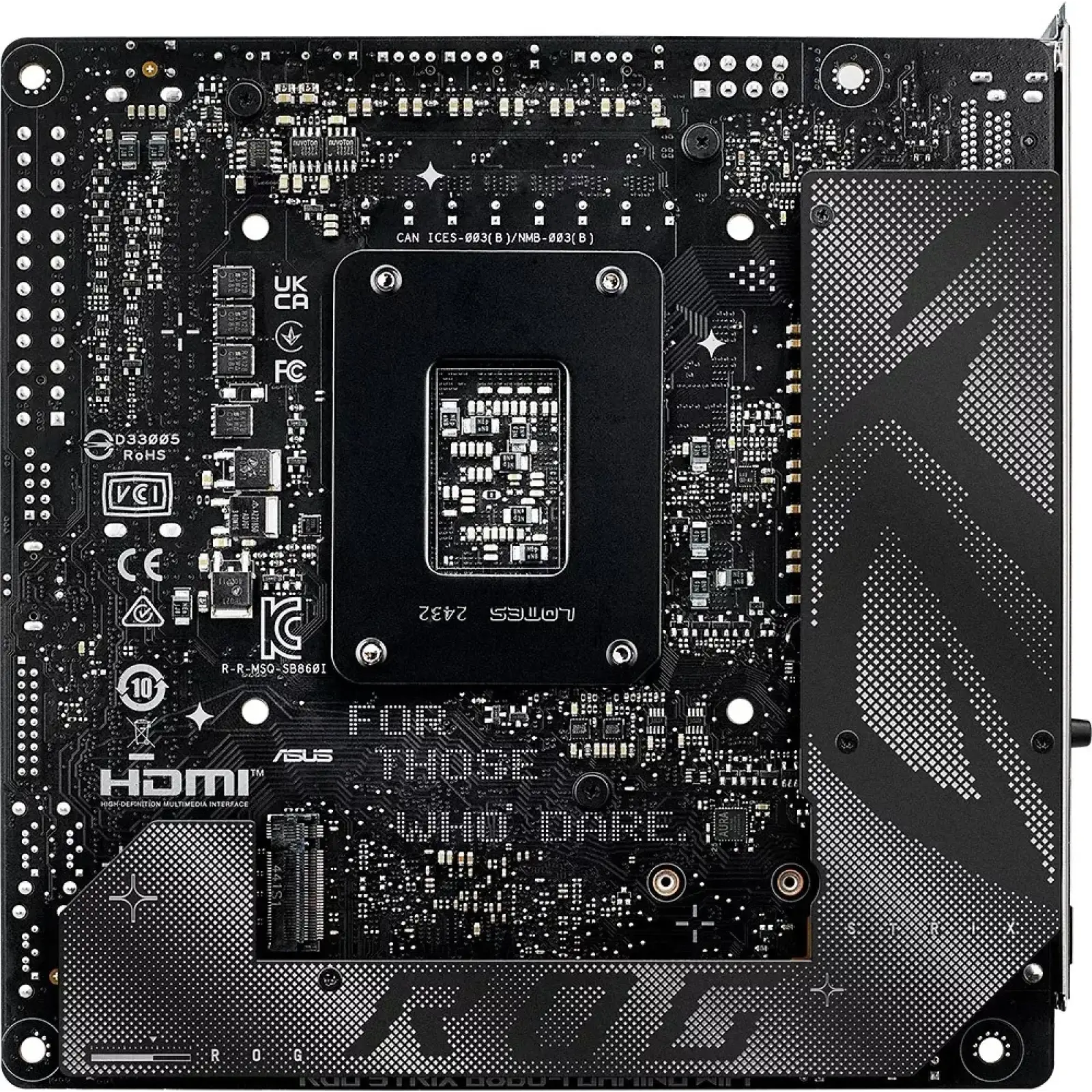 Материнська плата Asus ROG STRIX B860-I Gaming WIFI s-1851 UA
