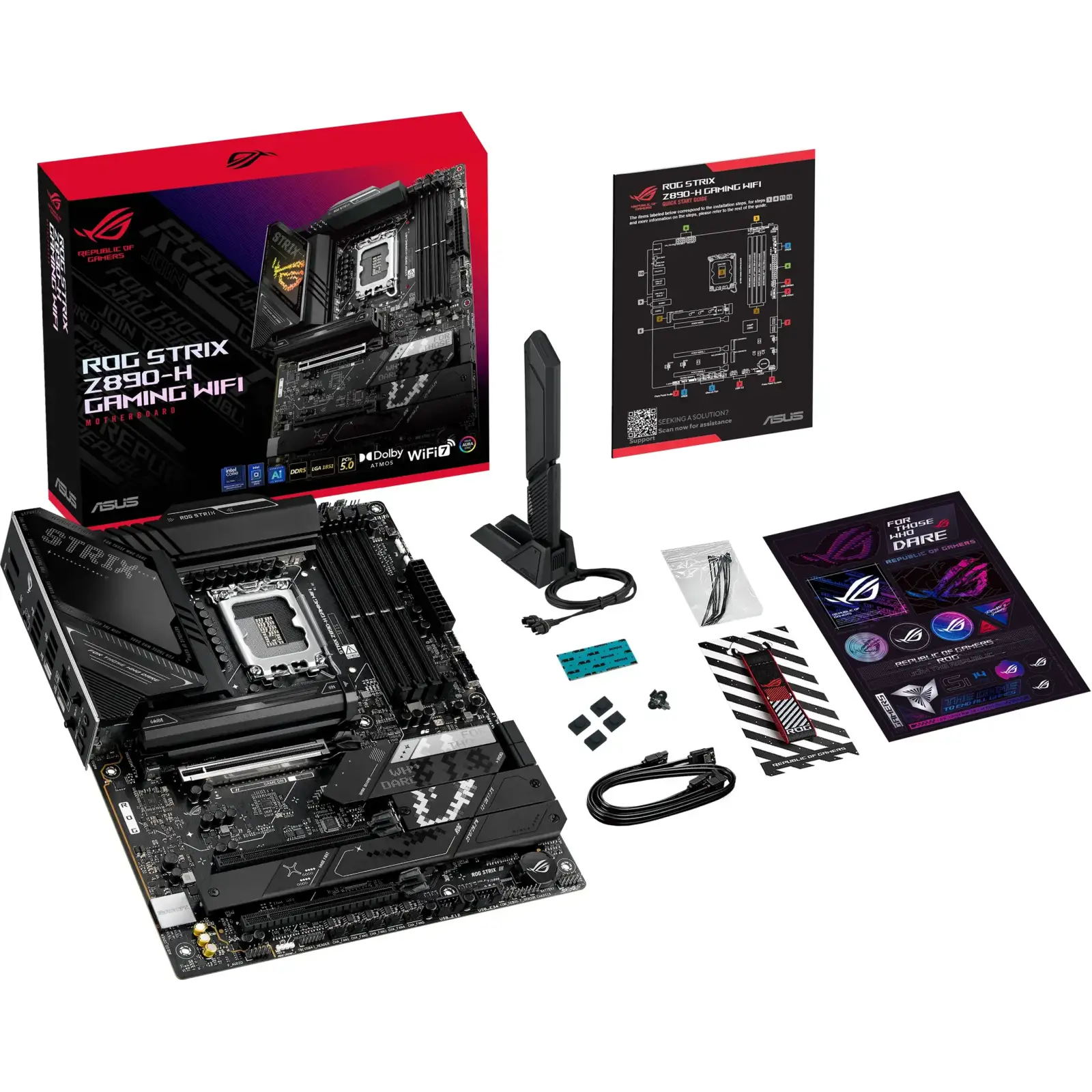 Материнська плата Asus ROG Strix Z890-H GAMING WIFI (90MB1K20-M0EAY0)