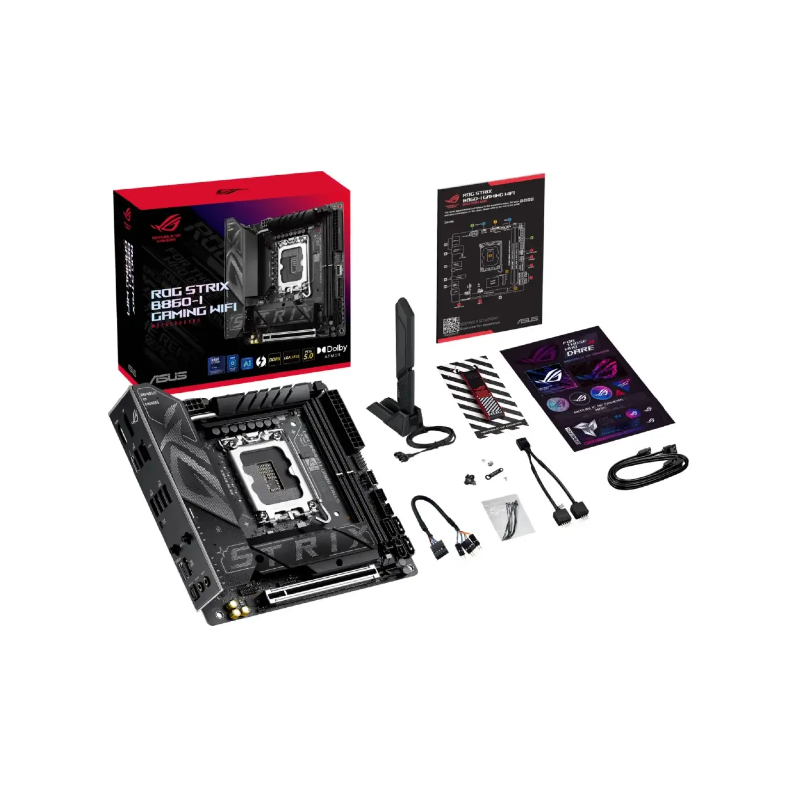 Материнська плата Asus ROG STRIX B860-I Gaming WIFI s-1851 UA