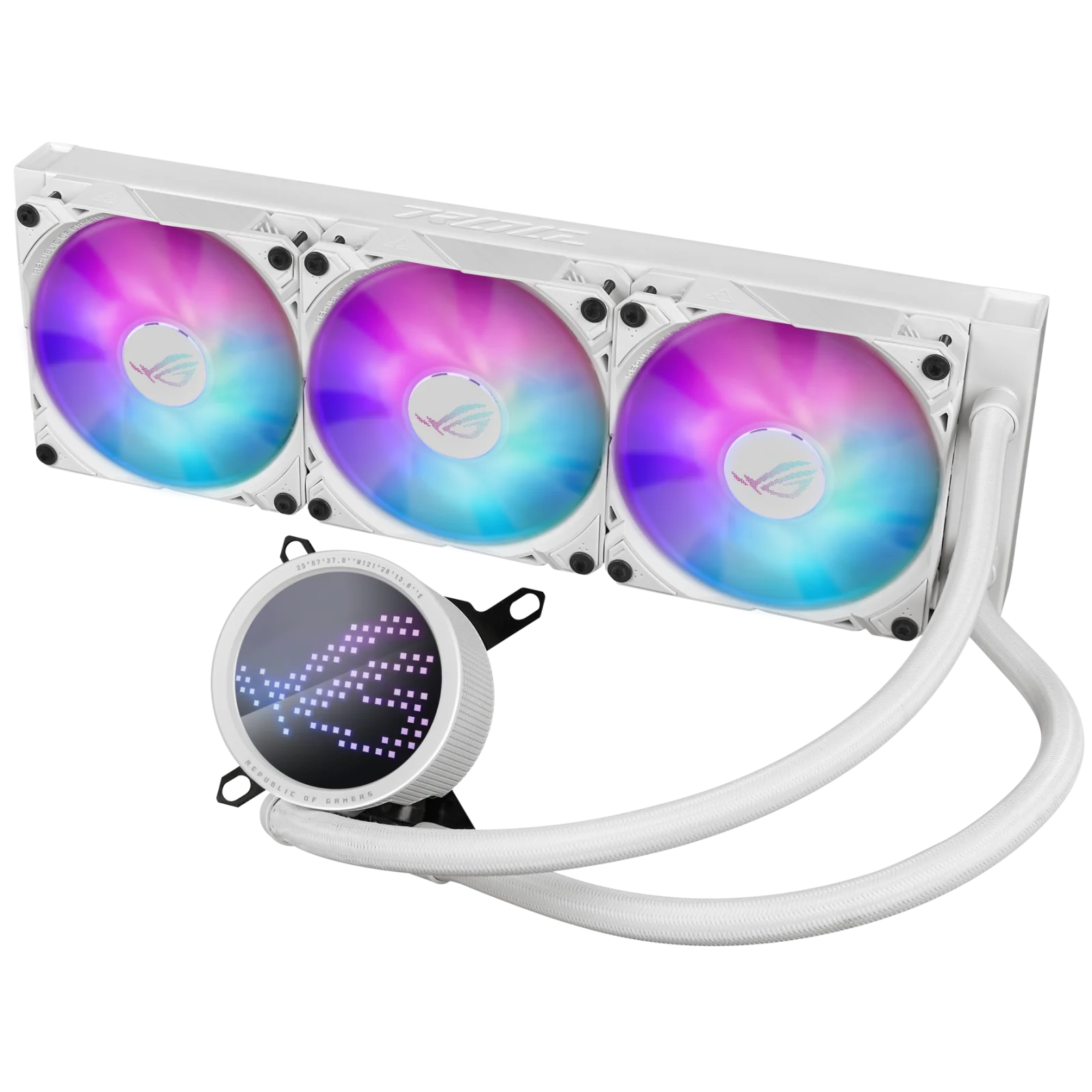 Система водяного охлаждения Asus ROG Ryuo III 360 ARGB White Edition (90RC00I2-M0UAY0)