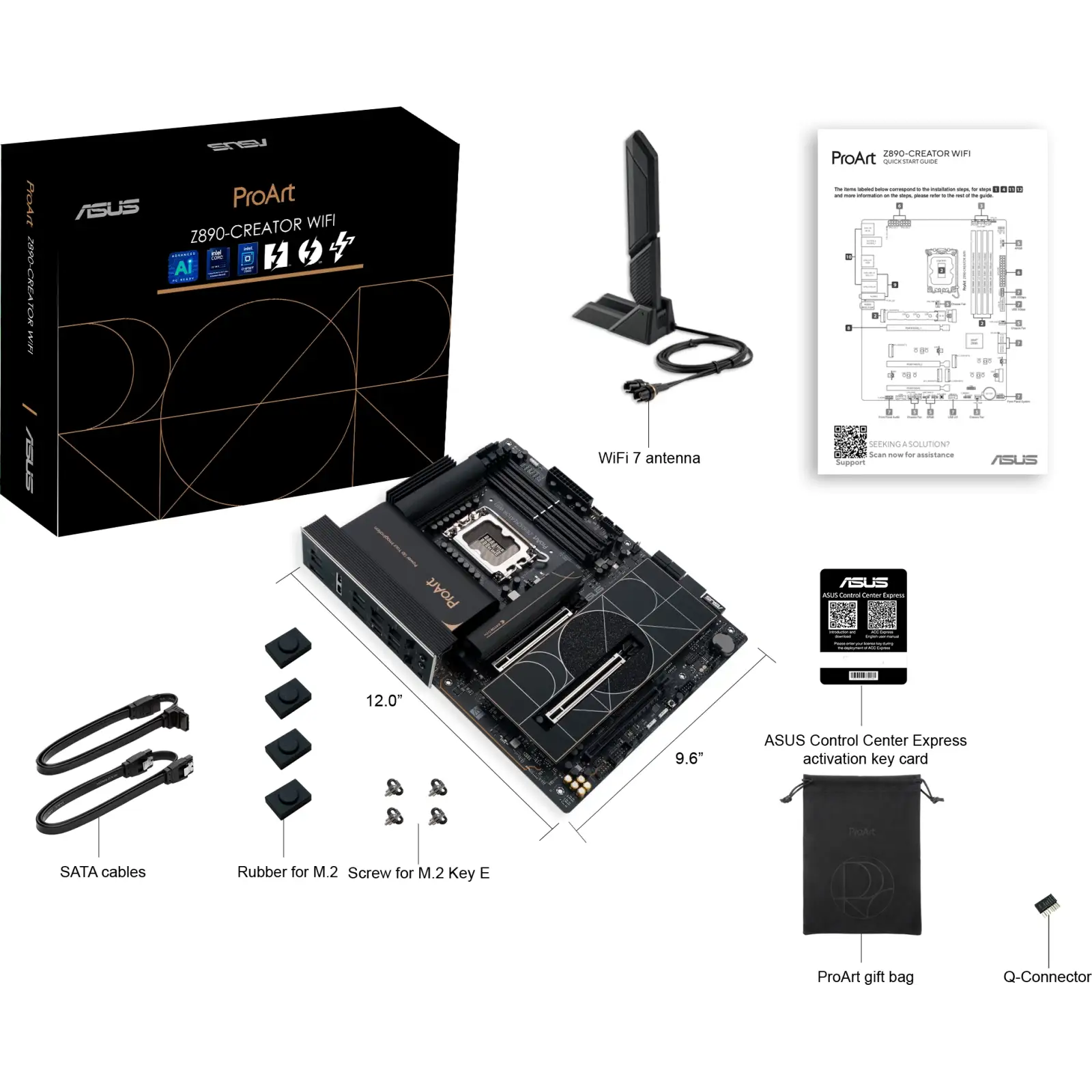 Материнская плата Asus ProArt Z890-CREATOR WIFI (90MB1JD0-M0EAY0)