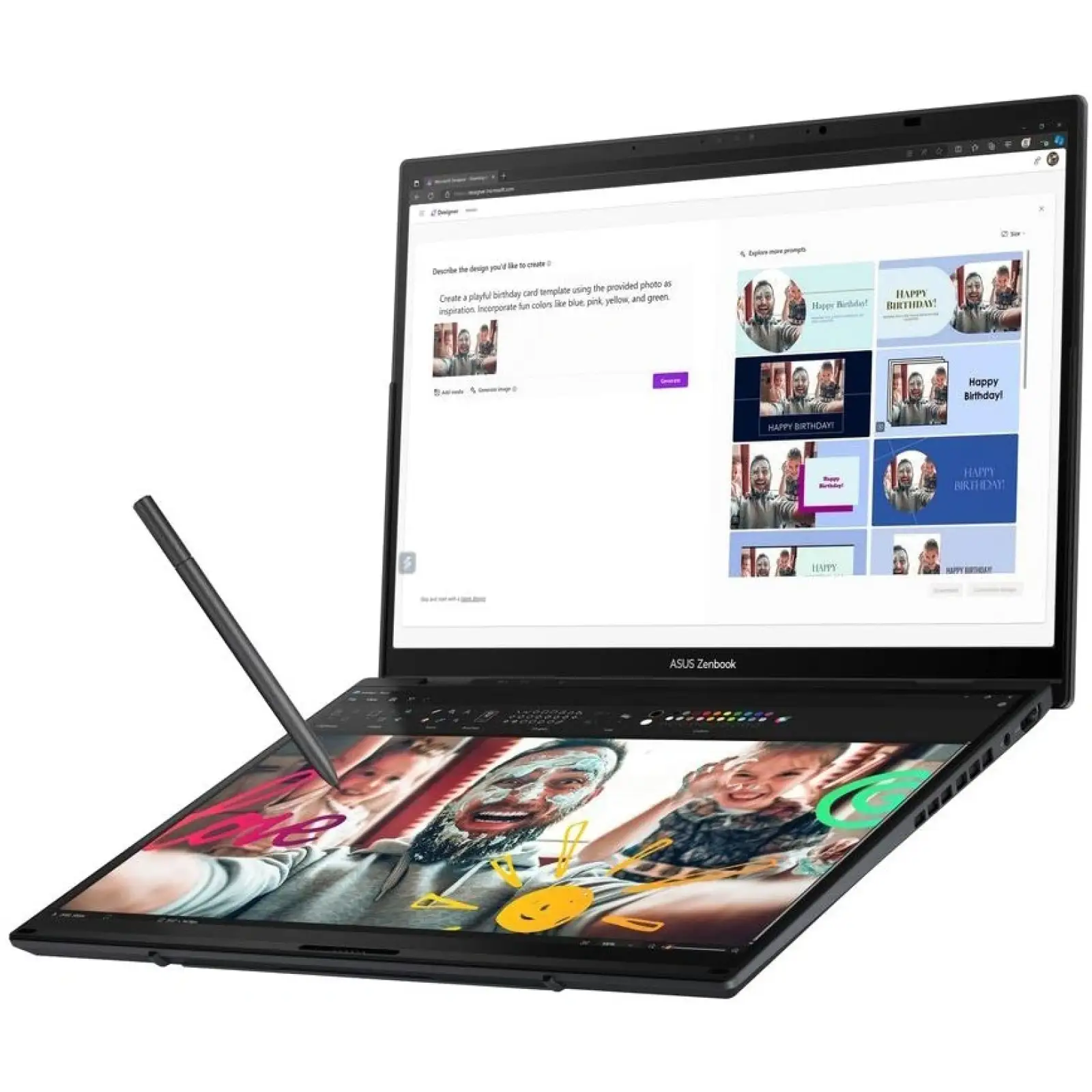 Ноутбук ASUS Zenbook Duo UX8406CA (UX8406CA-MS99T)