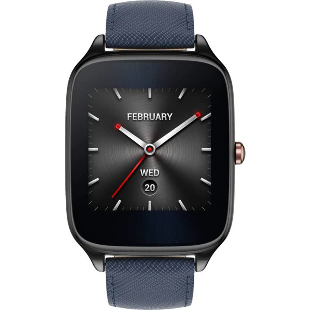 Смарт-часы ASUS ZenWatch 2 WI501Q Gunmetal Dark Blue Leather