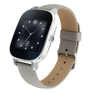 Смарт-часы ASUS ZenWatch 2 Stainless Steel WI502Q Silver/Khaki Leather