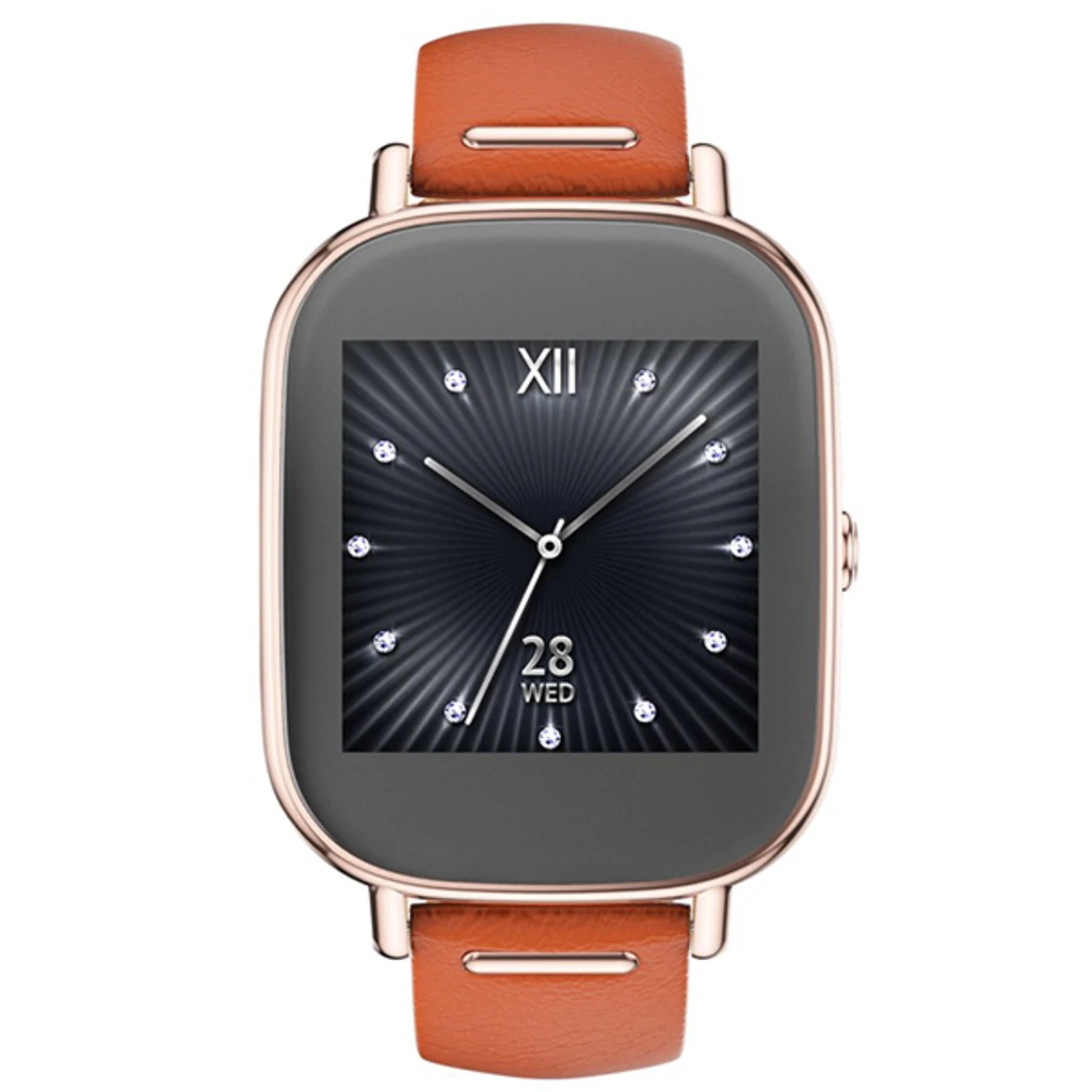 Смарт-часы ASUS ZenWatch 2 Stainless Steel WI502Q Rose Gold/Orange Leather