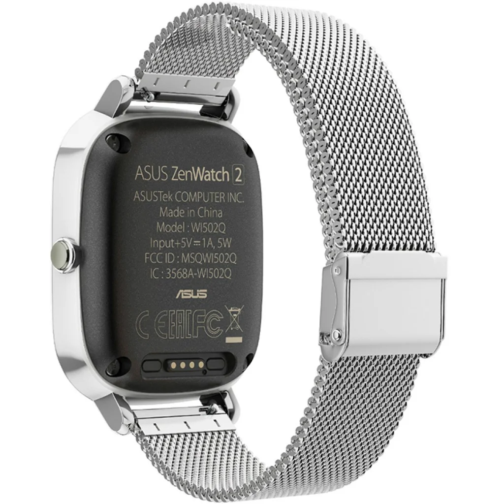 Смарт-часы ASUS ZenWatch 2 WI502Q Stainless Steel Silver Metal Silver