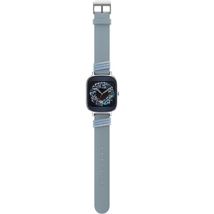 Смарт-часы ASUS ZenWatch 2 WI502Q Leather Swarovski Edition Silverv