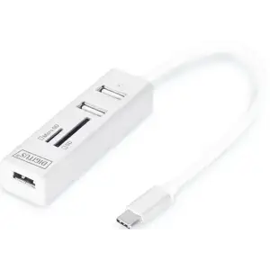 Хаб+ картридер Digitus (DA-70243) UA