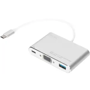 Хаб Digitus USB Type-C VGA Multiport Adapter 3-Port (DA-70839) UA
