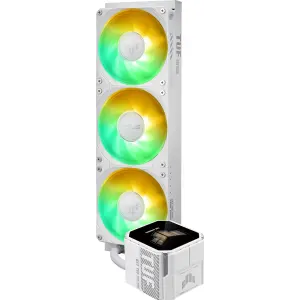 Система водяного охолодження Asus TUF Gaming LC III 360 ARGB LCD White (90RC01A2-B0EAY0) UA