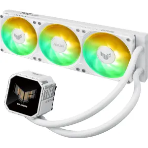 Система водяного охолодження Asus TUF Gaming LC III 360 ARGB LCD White (90RC01A2-B0EAY0) UA