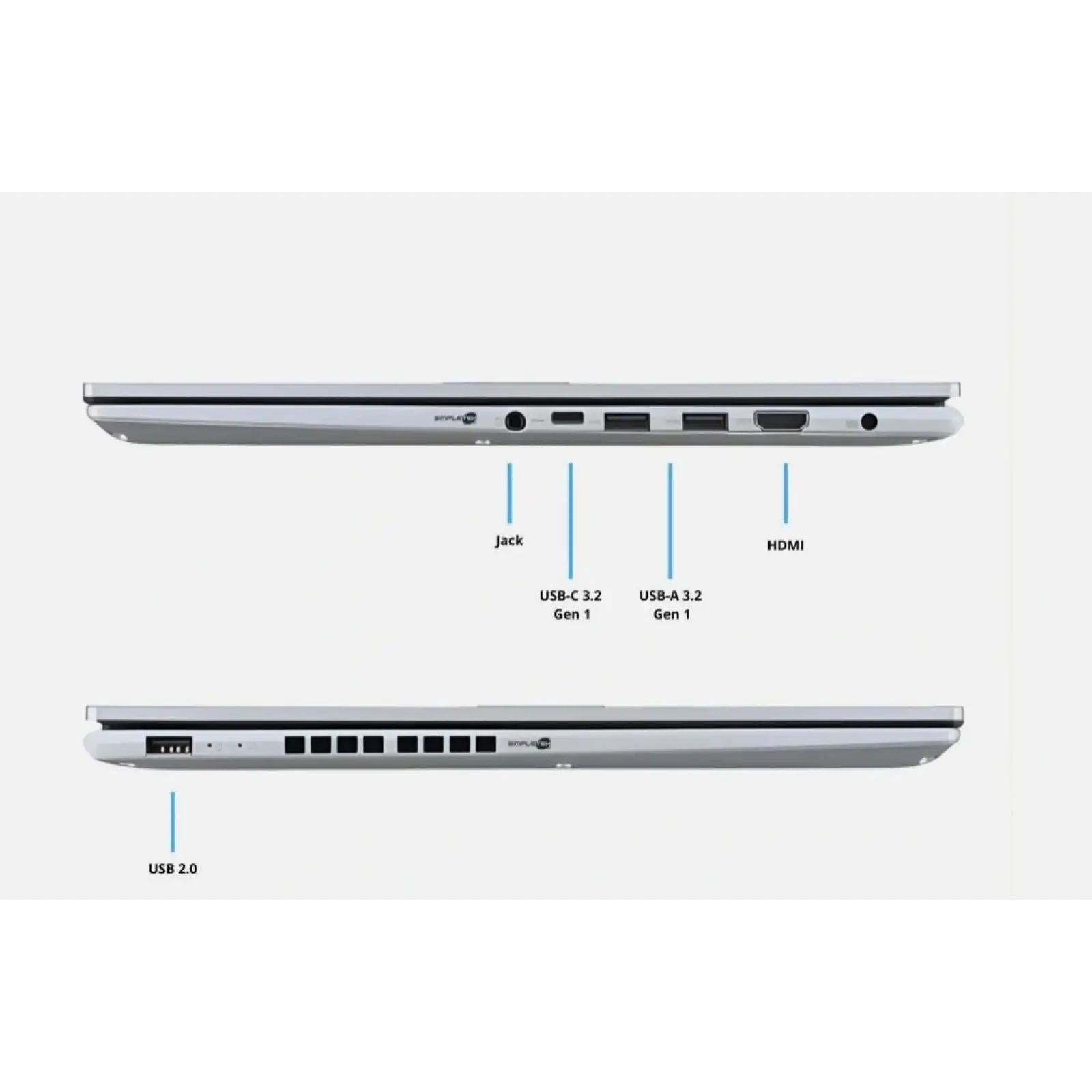 Ноутбук Asus Vivobook X1605V (90NB13W3-M00870)