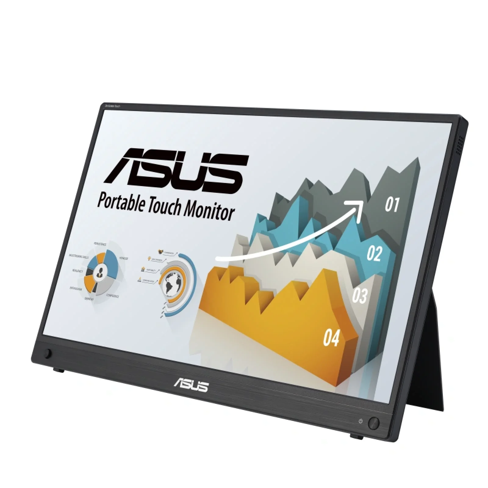 Монітор портативний Asus ZenScreen MB16AHT (90LM0890-B01170) UA
