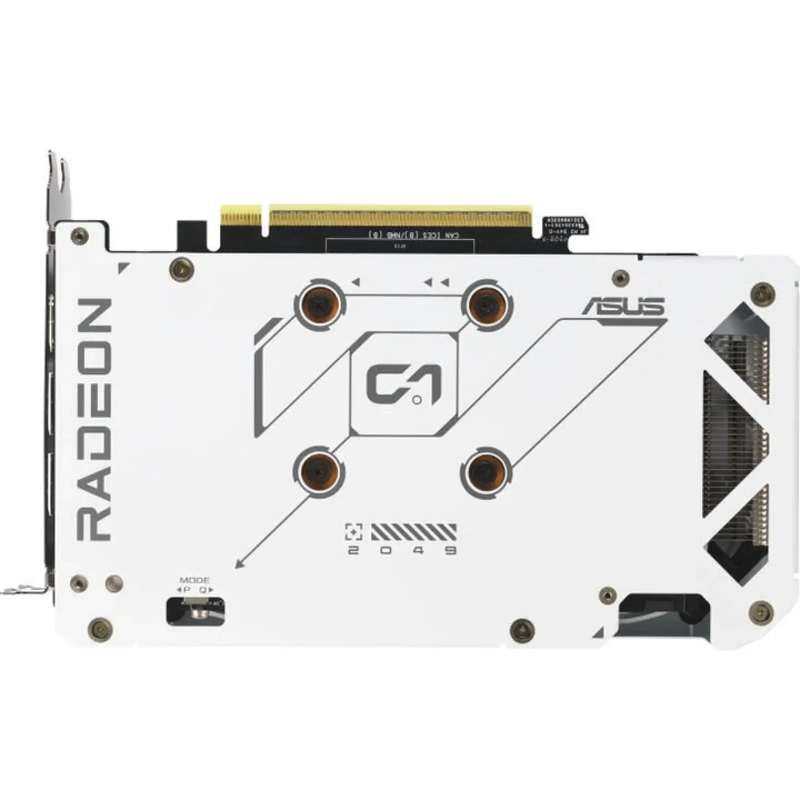 Видеокарта ASUS DUAL-RX9060XT-16G-WHITE (90YV0LG3-M0NA00)