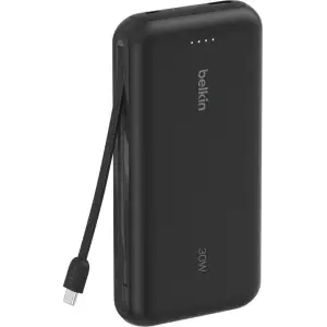 Зовнішній акумулятор Belkin 20000 mAh 30W USB-C Black (BPB024HQBK) UA