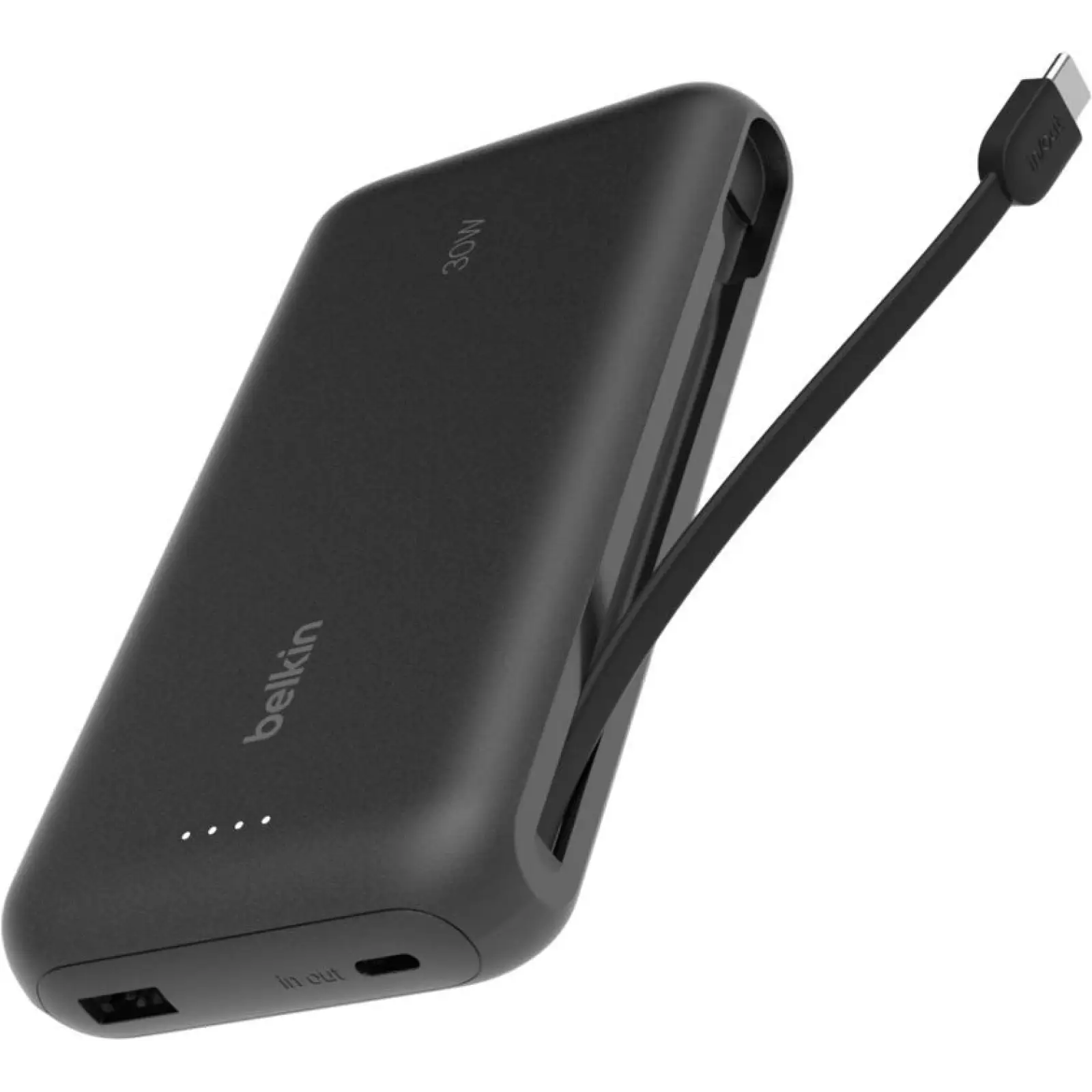 Зовнішній акумулятор Belkin 20000 mAh 30W USB-C Black (BPB024HQBK) UA