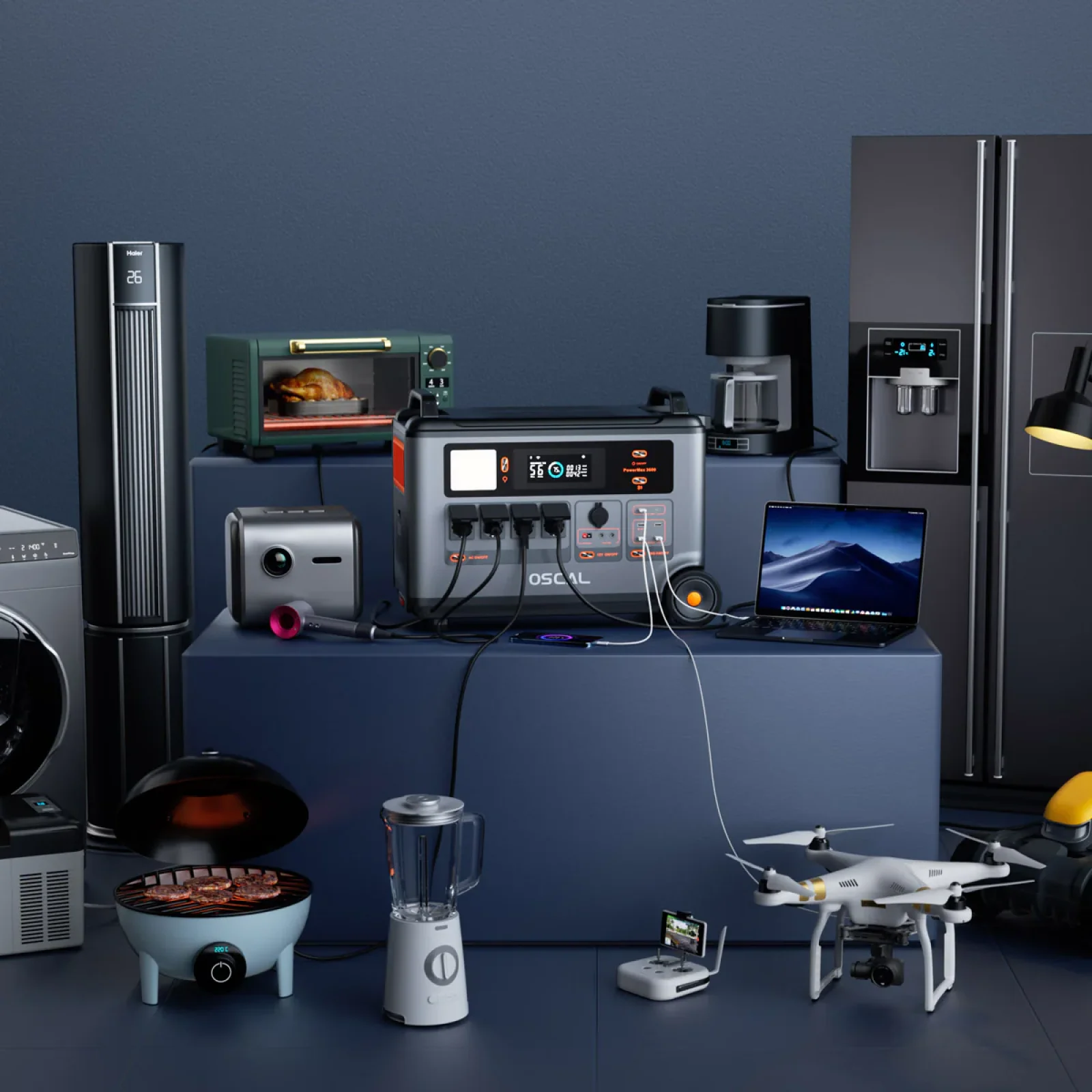 Зарядна станція Blackview Oscal PowerMax 3600 UA