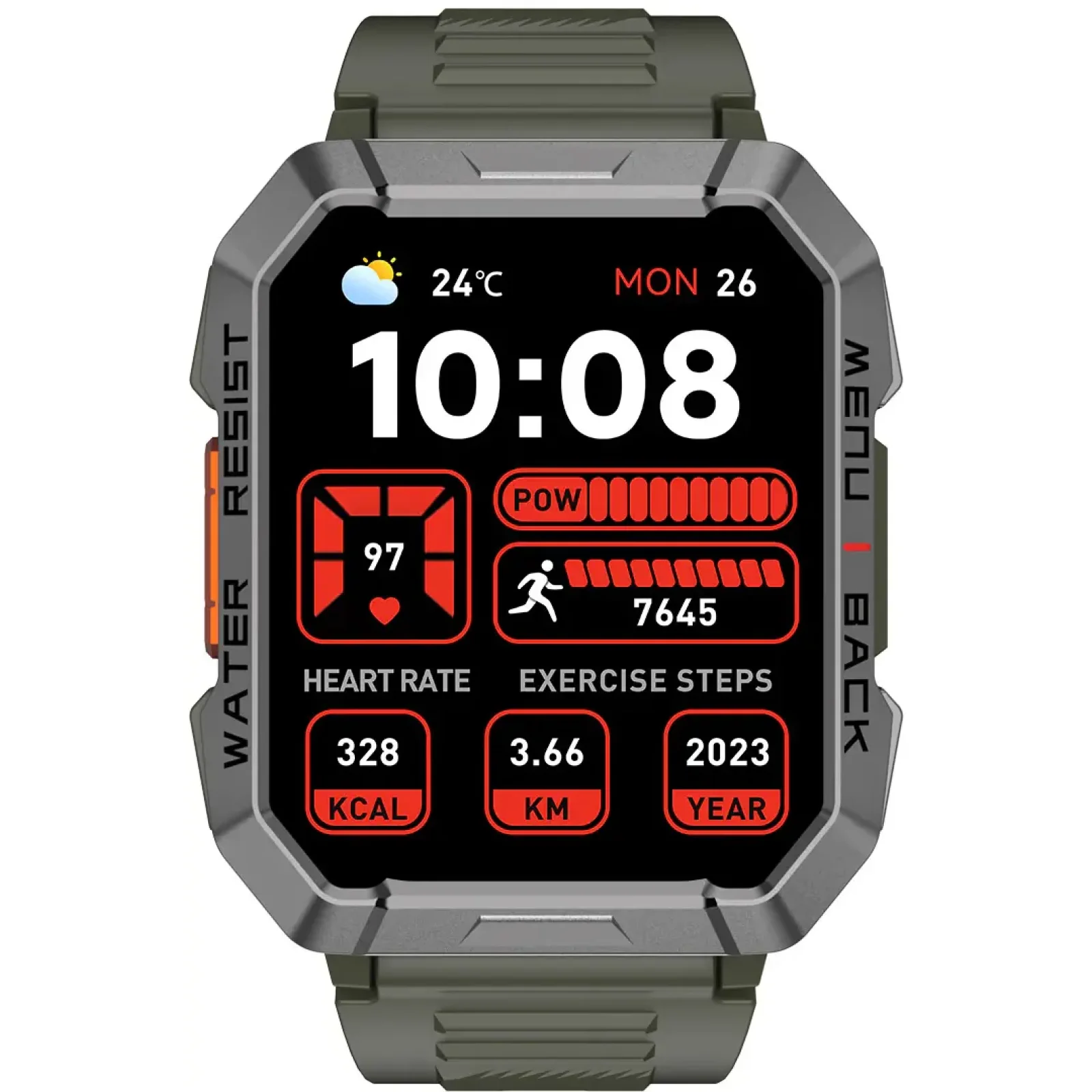 Смарт-годинник Blackview W60 Green EU