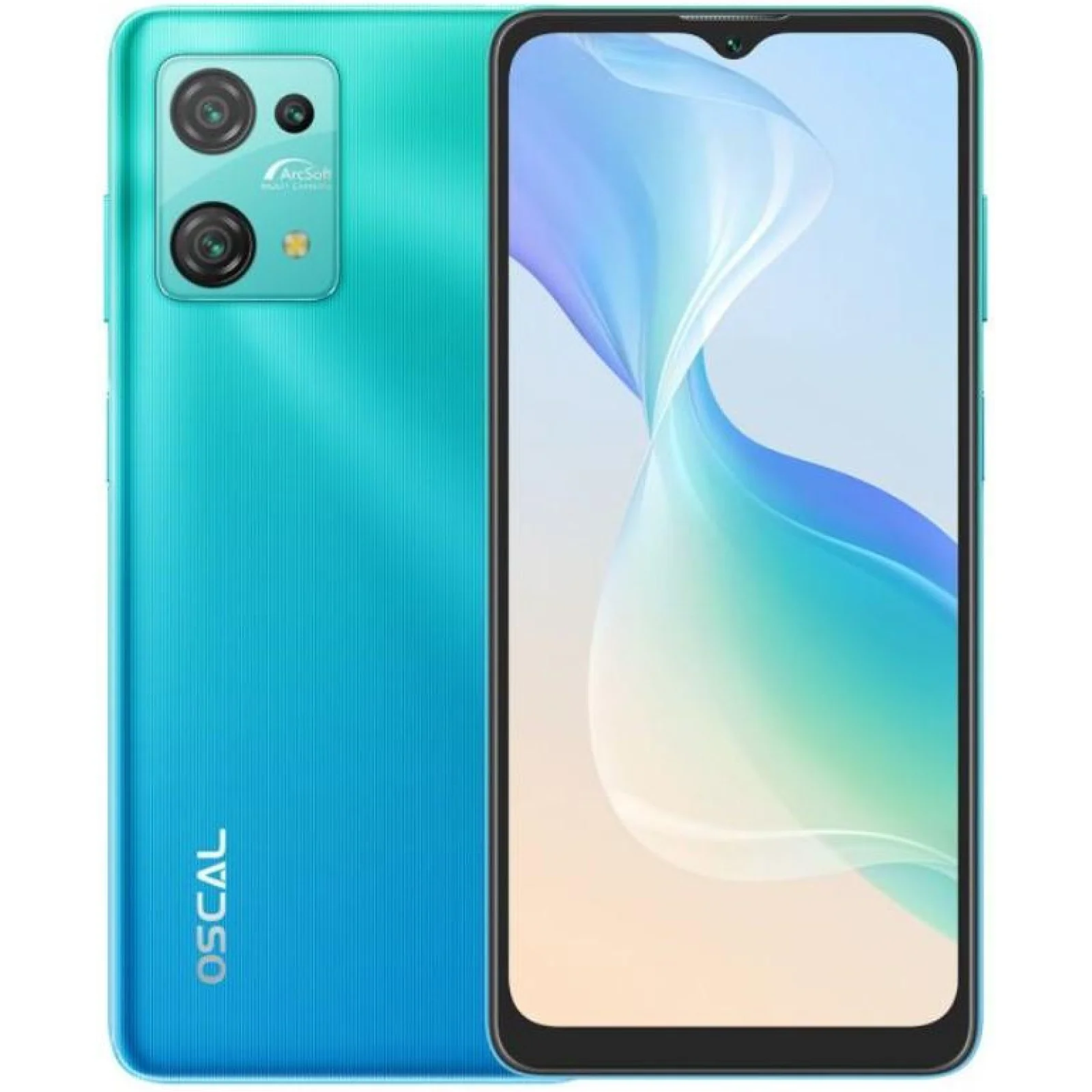 Смартфон Blackview Oscal C30 4/32Gb Streaming Green UA