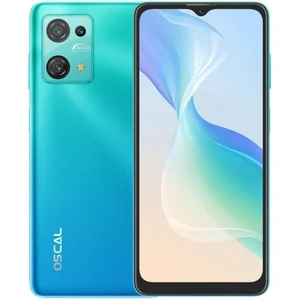 Цвет: Зеленый - Смартфон Blackview Oscal C30 4/32Gb Streaming Green UA