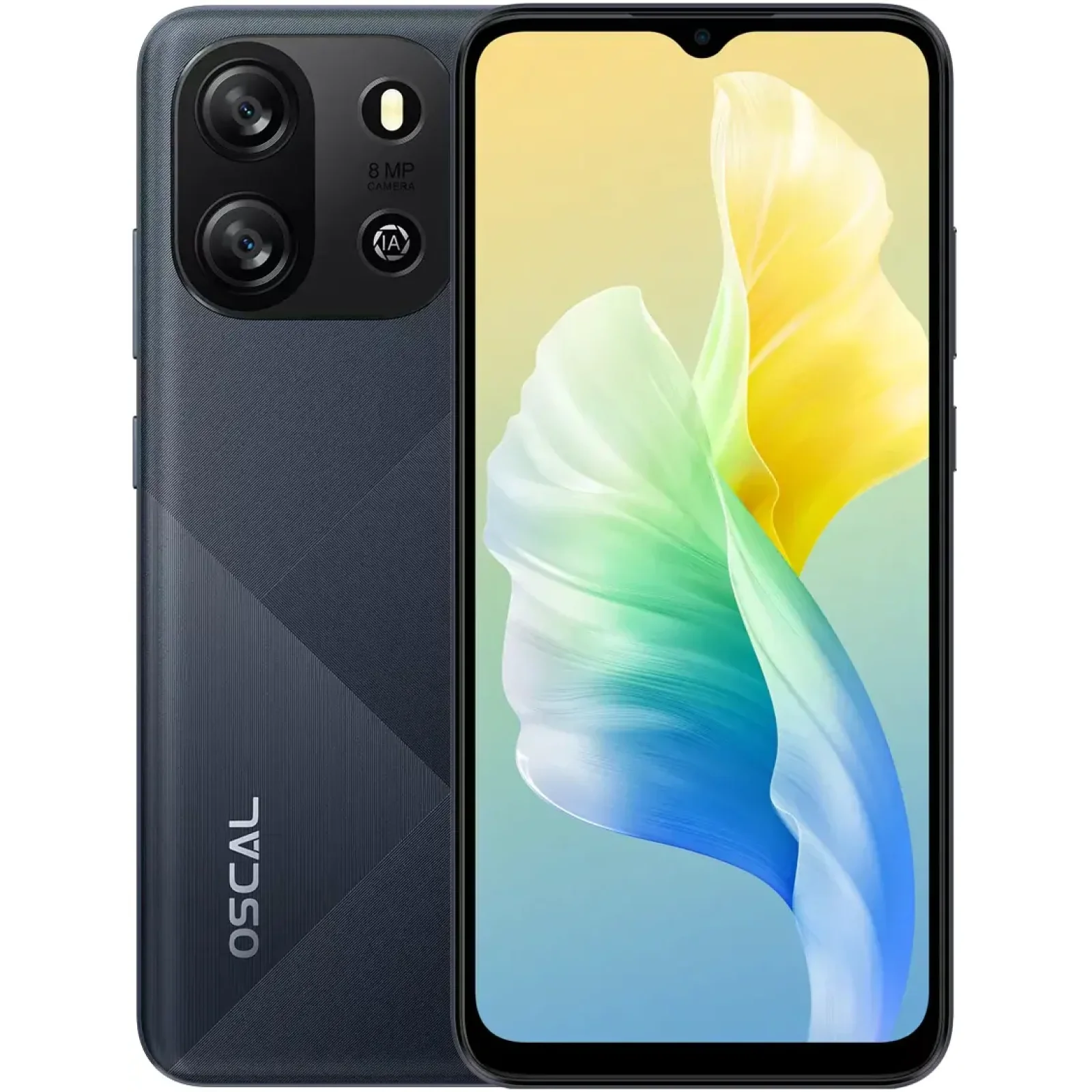 Смартфон Blackview Oscal Flat 1C 2/32GB Black EU