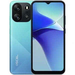 Цвет: Голубой - Смартфон Blackview Oscal Flat 1C 2/32GB Blue EU