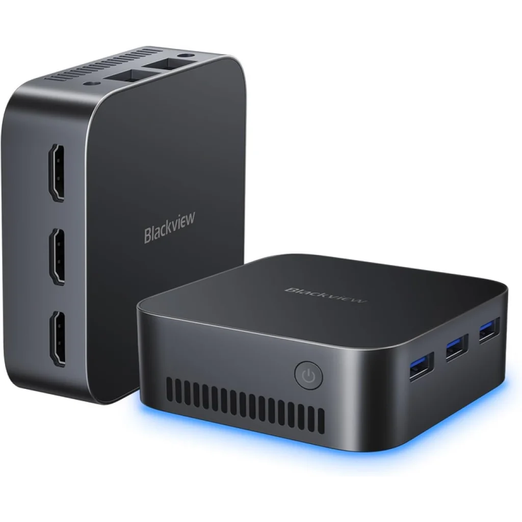 Неттоп Blackview MINI PC MP80 N95 16/512Gb Black