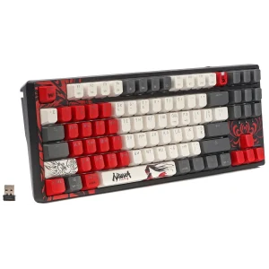 Клавиатура беспроводная Bloody WS87 Naraka Black UA