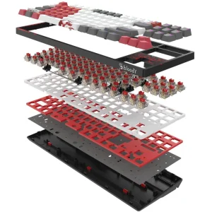 Клавиатура беспроводная Bloody WS87 Naraka Black UA