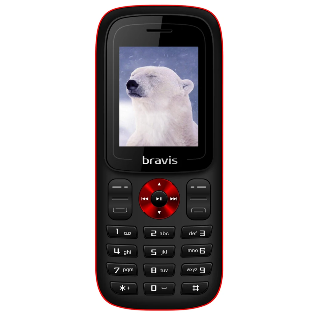 Мобильный телефон Bravis C180 Jingle Dual Sim Black UA