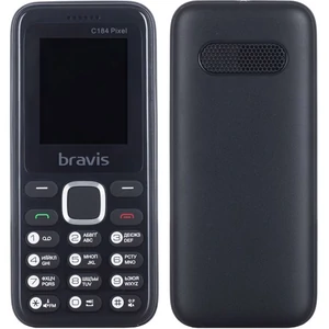 Телефон Bravis C184 Pixel Dual Sim Black UA