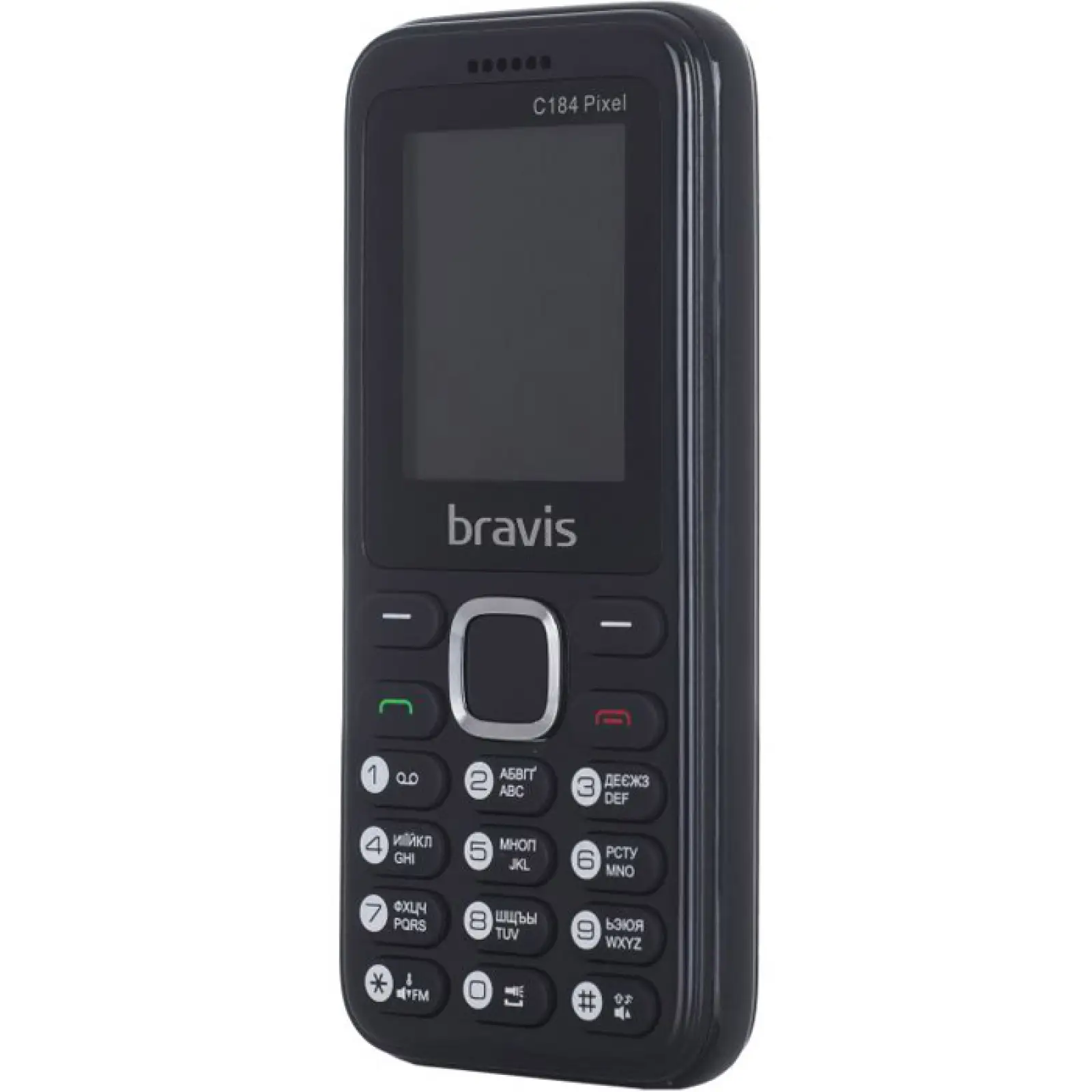 Телефон Bravis C184 Pixel Dual Sim Black UA