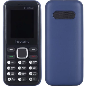 Телефон Bravis C184 Pixel Dual Sim Blue UA
