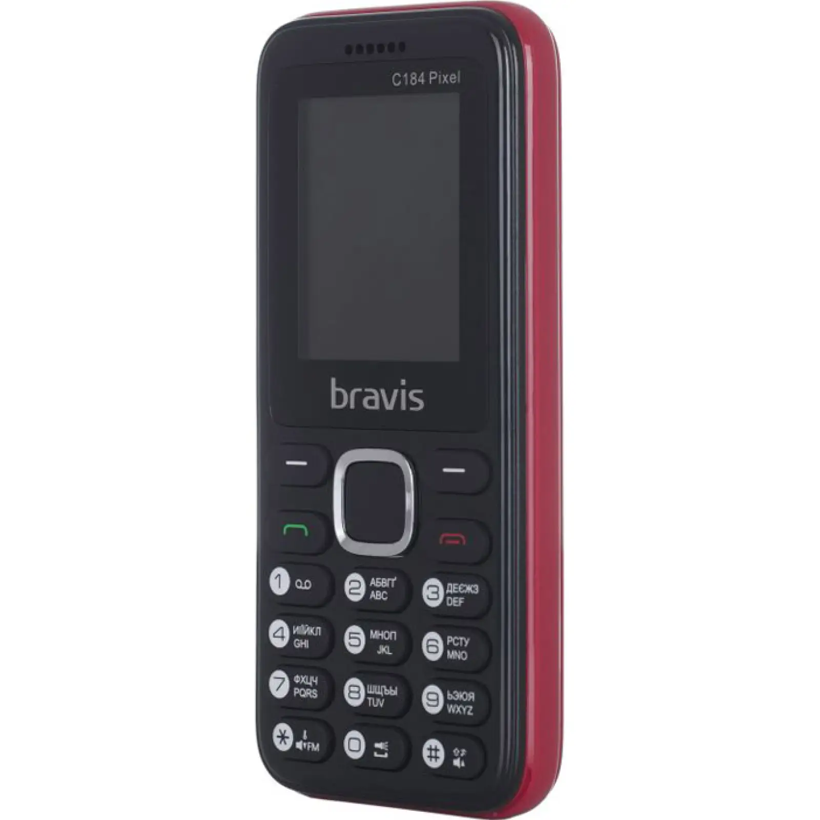 Телефон Bravis C184 Pixel Dual Sim Red UA