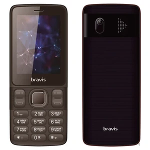 Телефон Bravis C240 Middle Dual Sim Black UA
