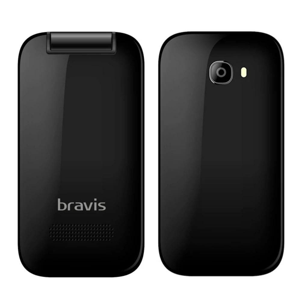 Мобильный телефон Bravis C243 Flip Dual Black UA