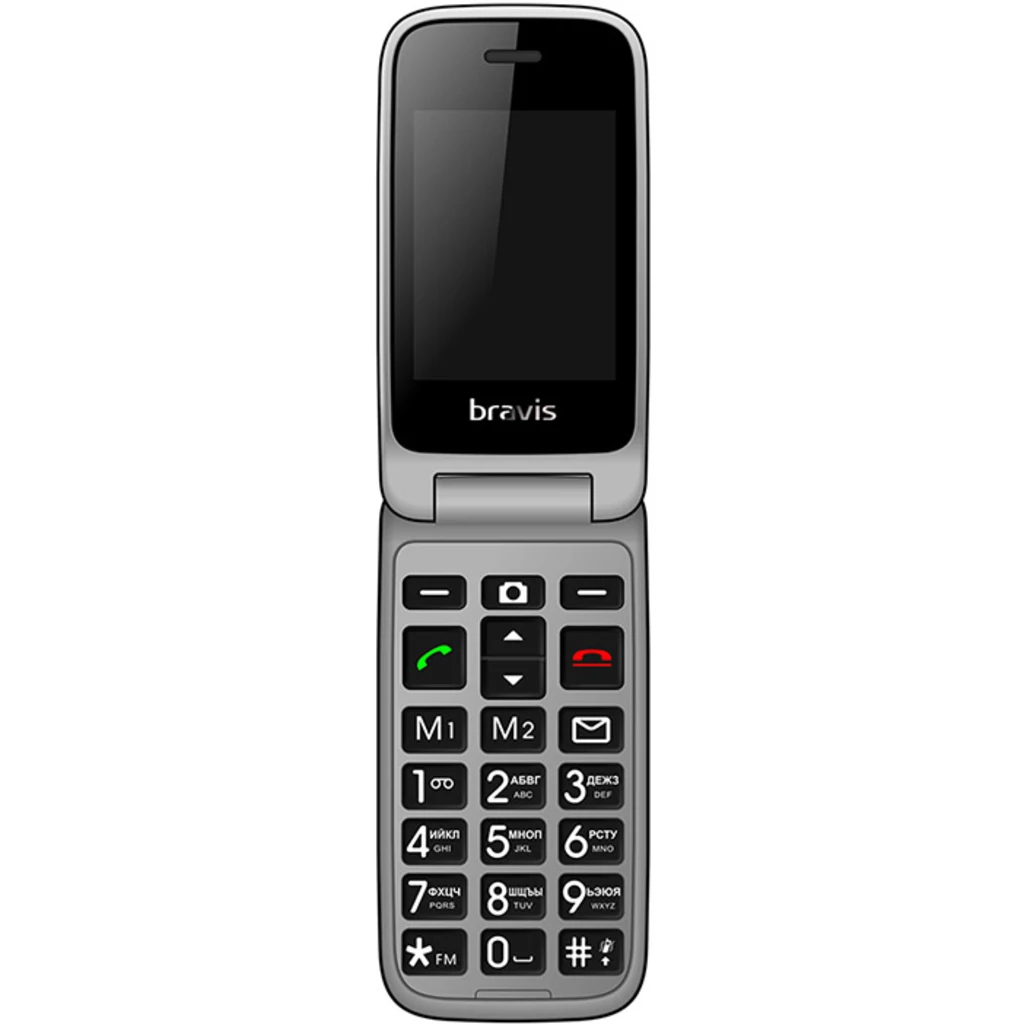 Мобильный телефон Bravis C244 Signal Dual Red UA