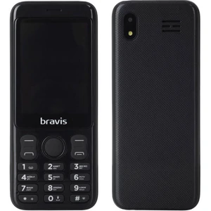 Телефон Bravis C281 Wide Dual Black UA