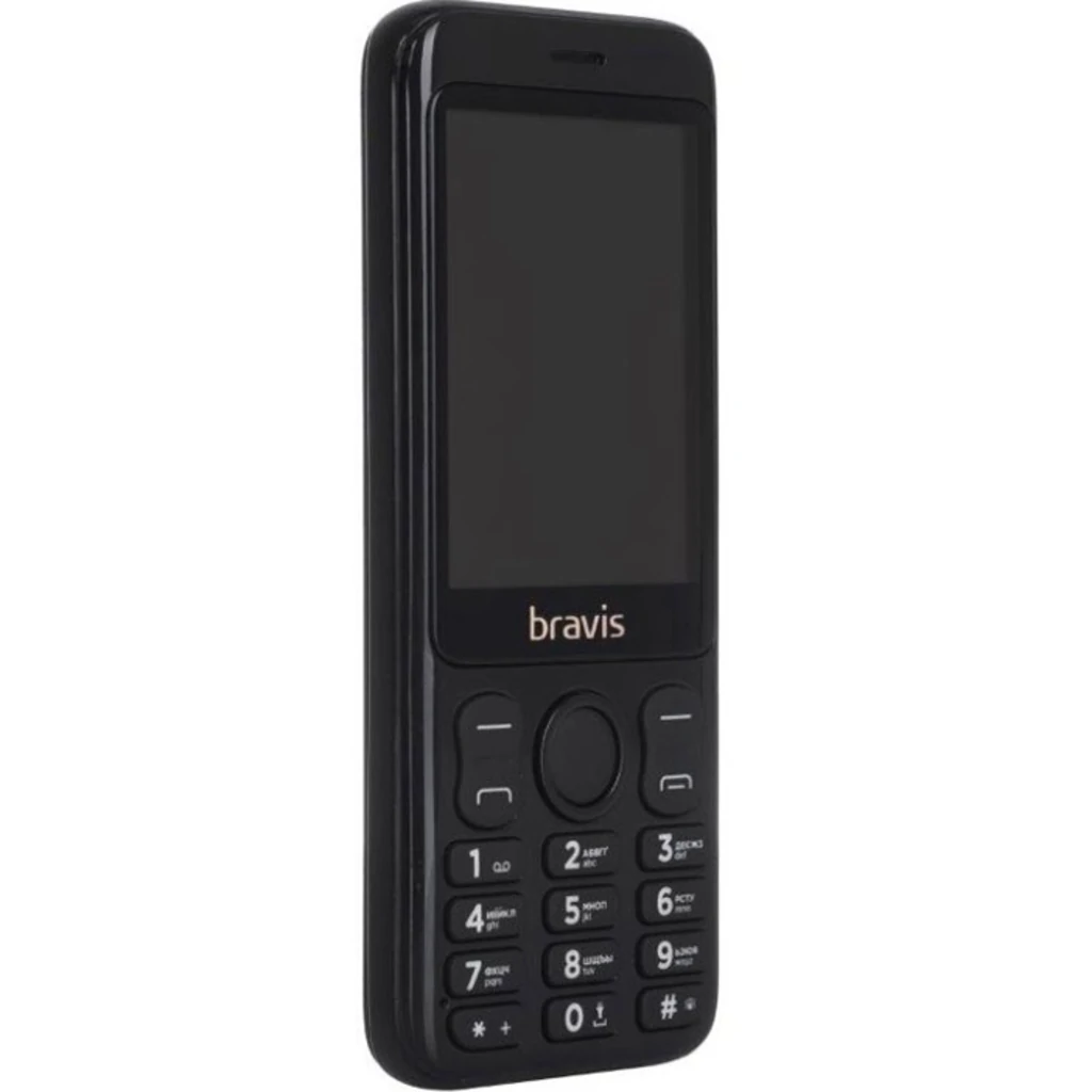 Мобильный телефон Bravis C281 Wide Dual Black UA