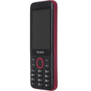 Мобильный телефон Bravis C281 Wide Dual Red UA