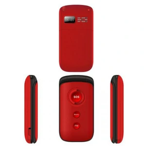 Мобильный телефон Bravis Clamp Dual Red UA