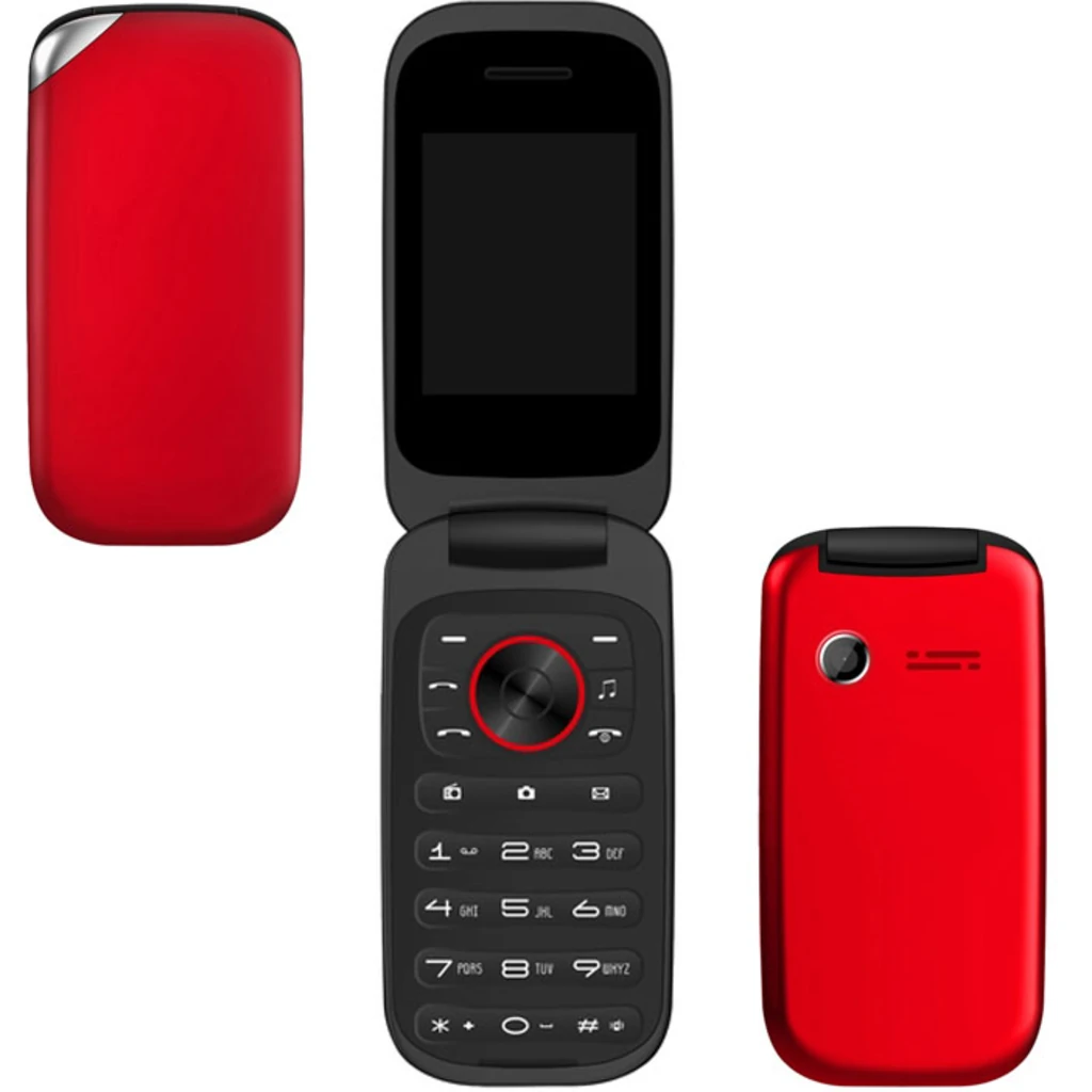Мобильный телефон Bravis F243 Folder Dual Sim Red UA