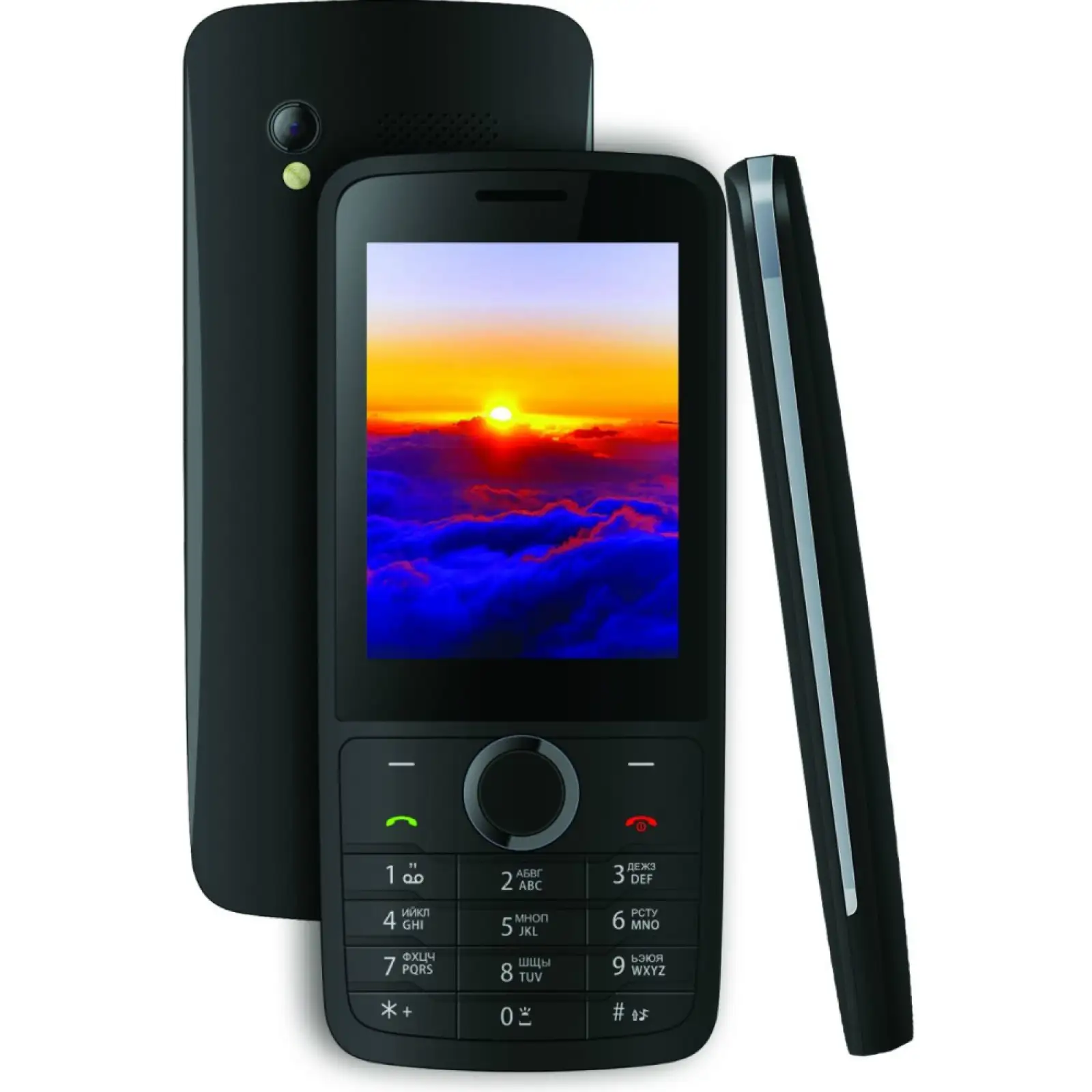 Телефон Bravis Major Dual Black UA