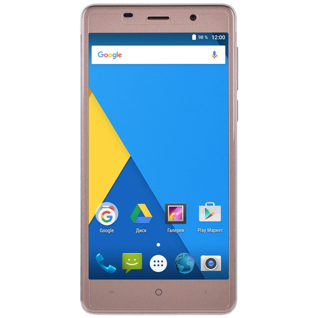 Смартфон Bravis X500 Trace Pro Dual Sim Gold UA