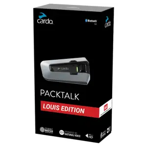 Bluetooth мотогарнітура CARDO Packtalk NEO Single Louis Edition (PTN00002)