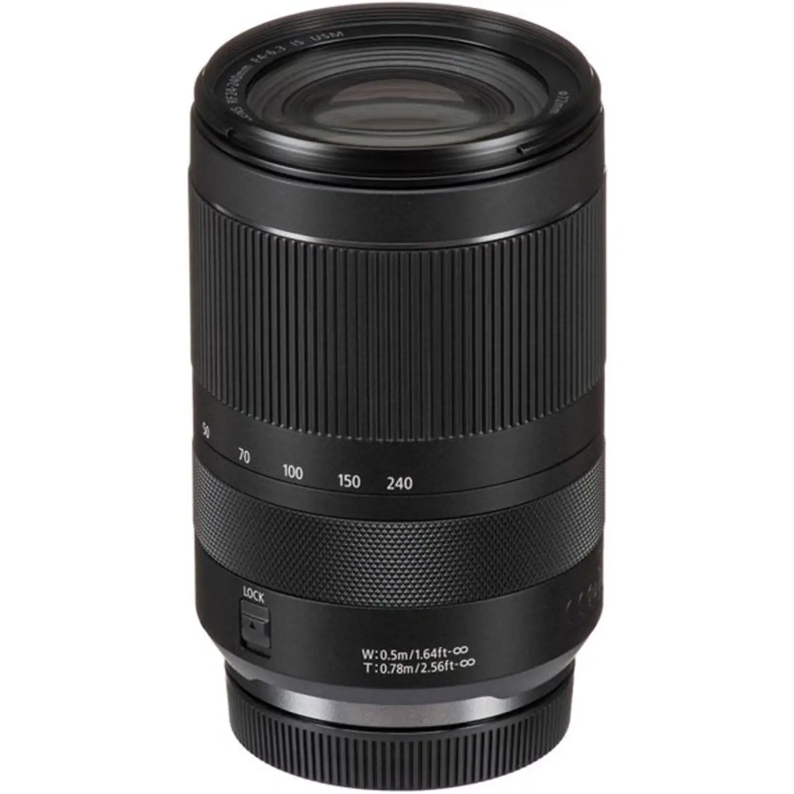 Долгофокусный объектив Canon RF 24-240mm f/4-6.3 IS USM Black (3684C005)